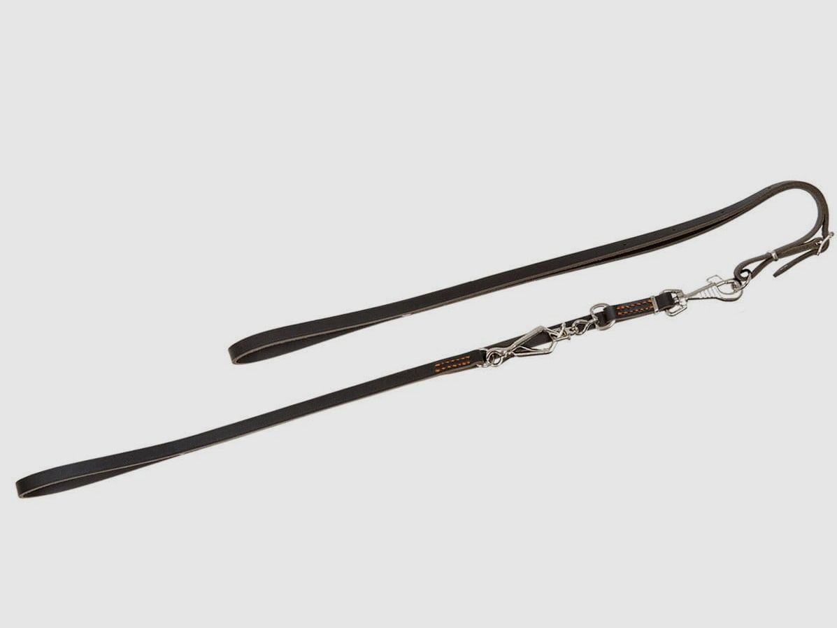AKAH special shoulder leash made of saddle leather