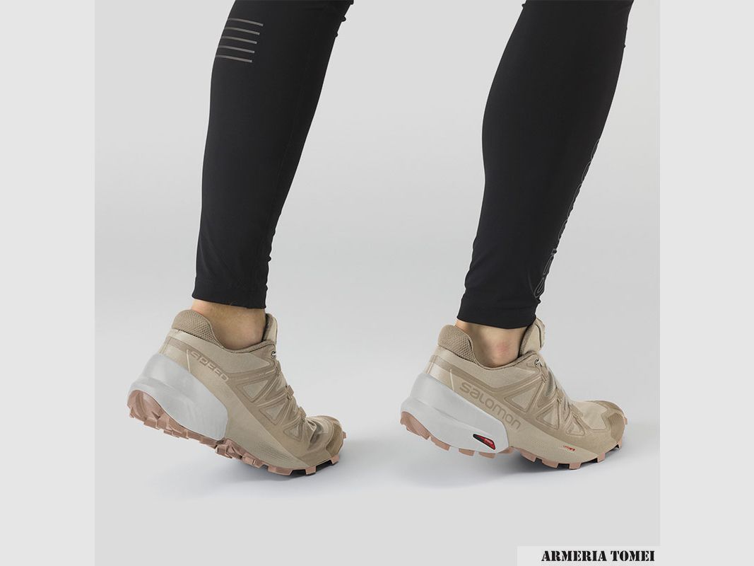 SALOMON – DONNA – SPEEDCROSS 5 W Bleached Sand/White/Sirocco, image 5 of 5