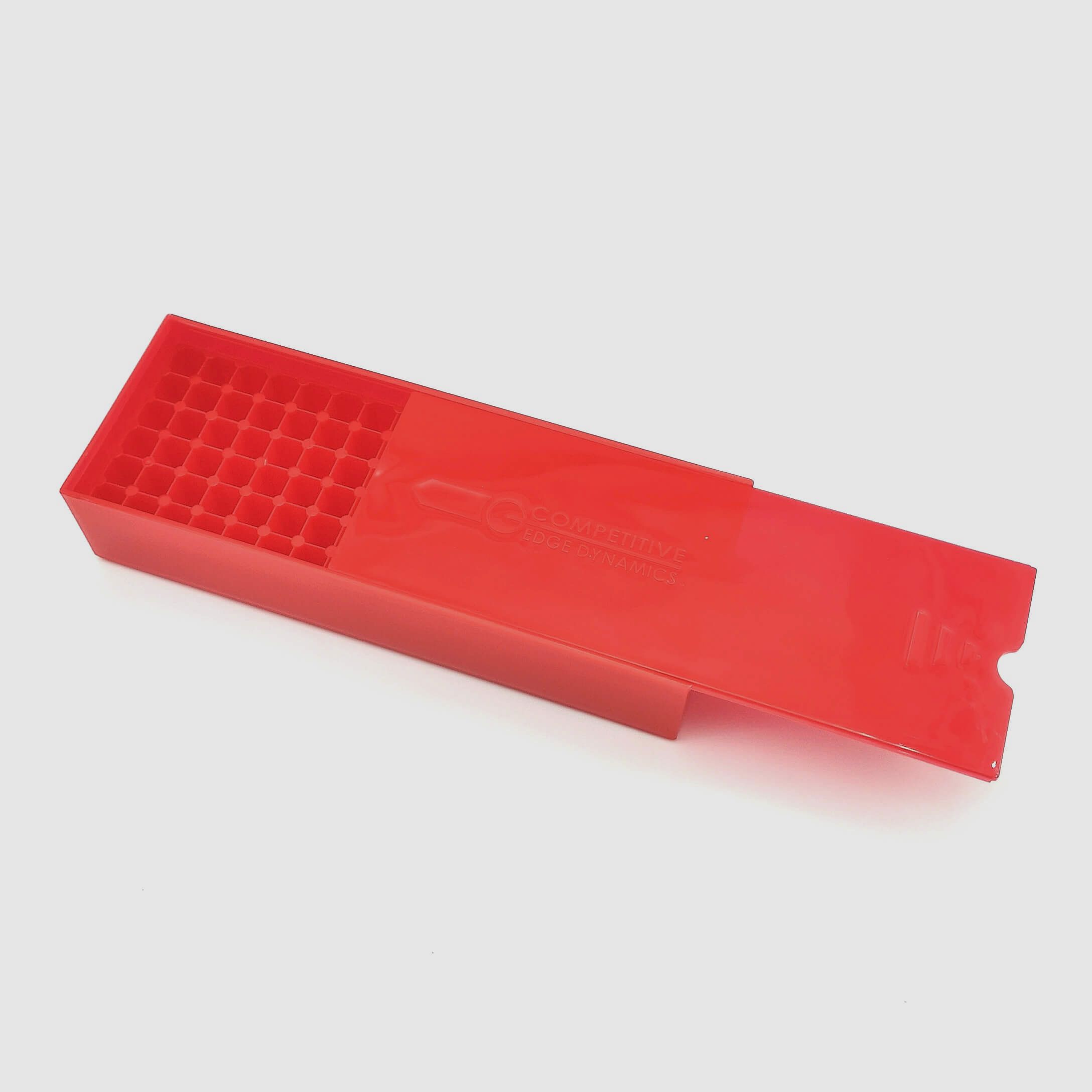 CED 9mm Patronenbox, 100er - Rot