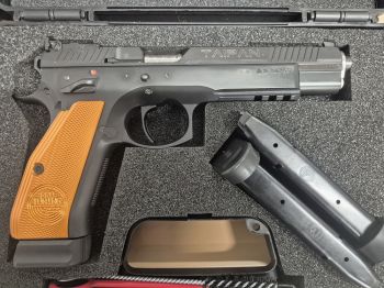 CZ Pro Tuning Taipan Naranja 9mm Luger