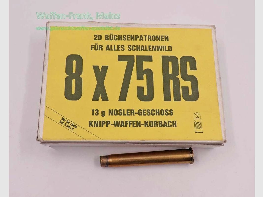 German Various cartridge cases