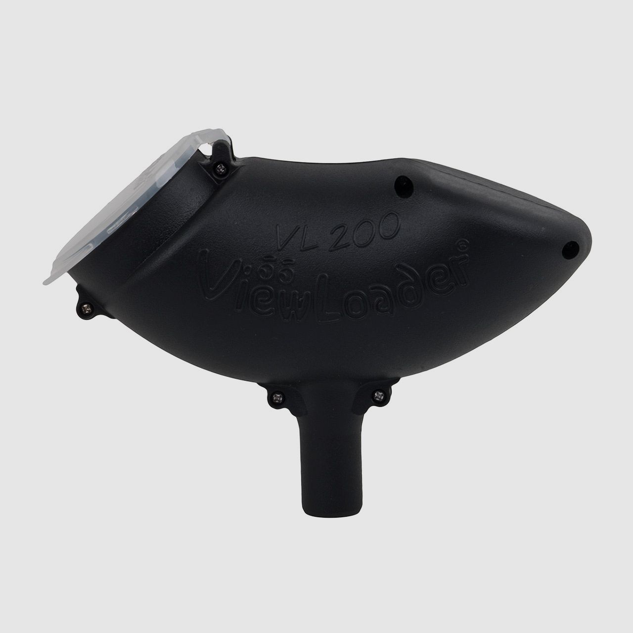 Paintball Speedloader 200er Viewloader Ammobox 200 Flip Top schwarz 1 StĂĽck + mit ca. 140 Porno Paintballs Kaliber .68