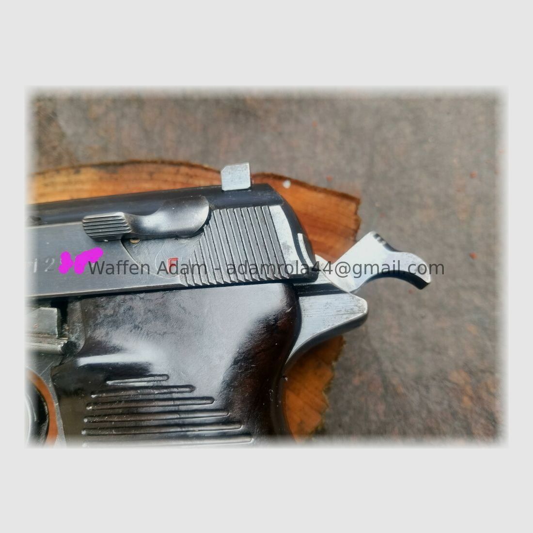 Carl Walther Zella Mehlis P.38 Nullserie, Variant 3