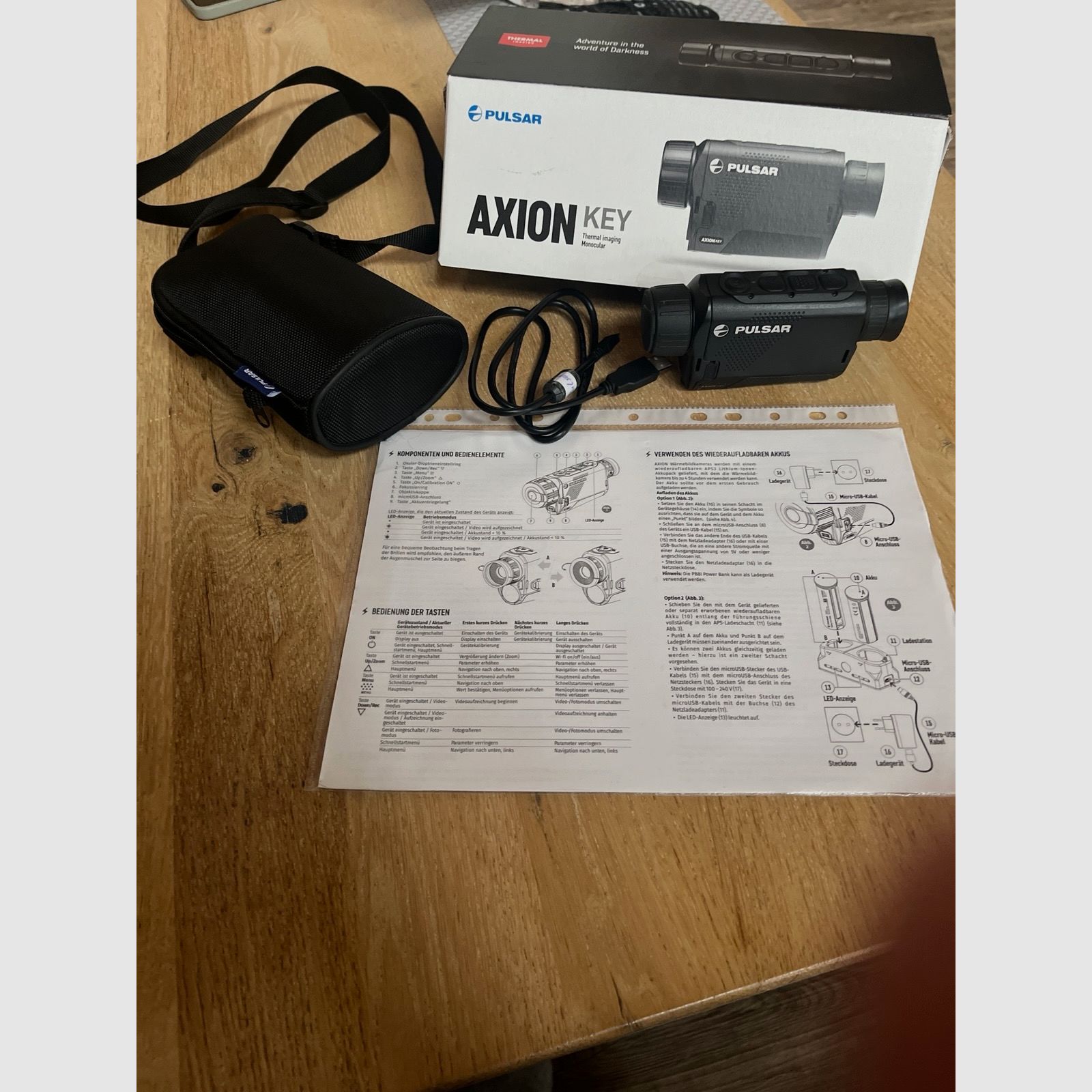 Wärmebildkamera Pulsar XM 30 Key Axion