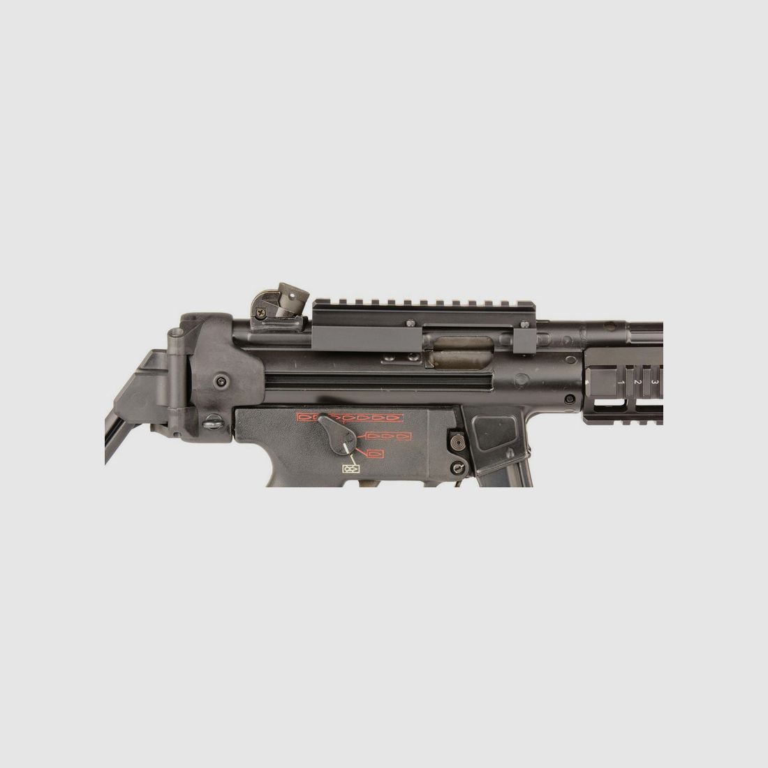 Rail de montage B&T NAR universel pour HK MP5/HK33/HK53/G3 (avec marques de stockage)