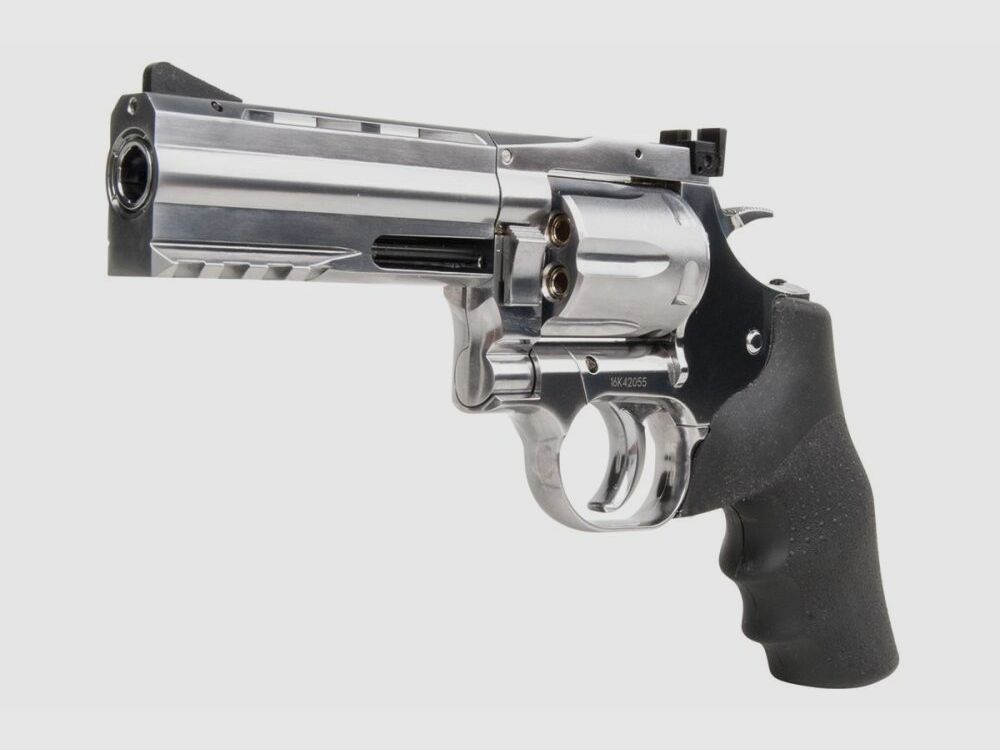 Dan Wesson 715 4" .177 Silber 4,5mm Druckluft Co2