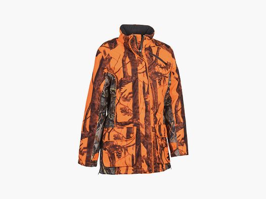 Women's Jacket Brocard Ghostcamo Blaze and Black