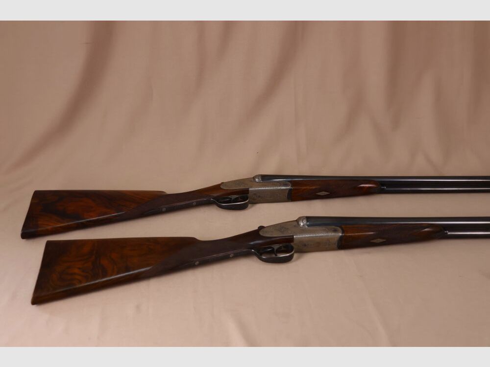 AYA - Aguirre y Aranzabal "Pärchen" cerrojo lateral de escopetas / fabricado según las especificaciones de Augustinus von Papen!!