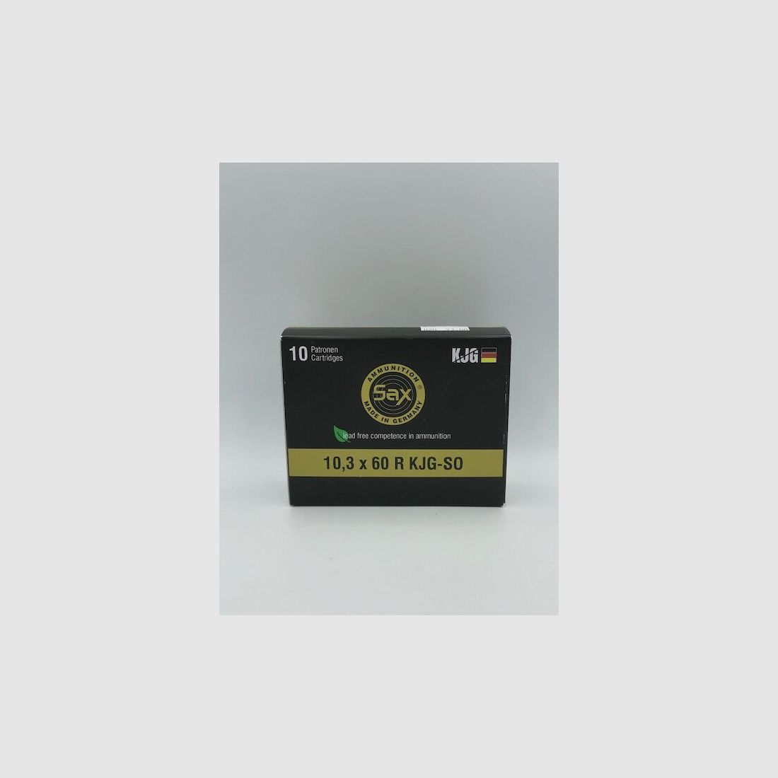 SAX Büchsenmunition KJG-SOLID 10.3X60R Bleifrei Vollmantel