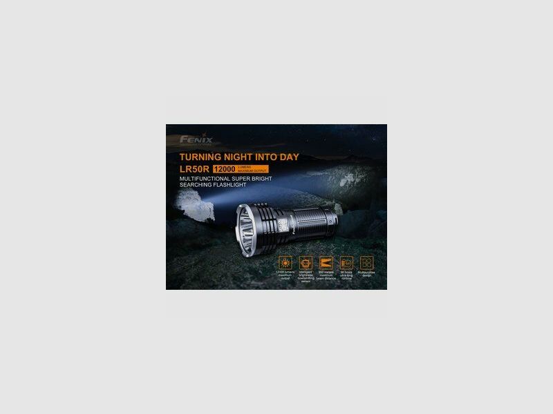 Fenix LR50R lampe de poche LED