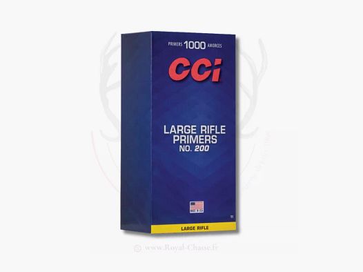 100 amorces Large Rifle 200 CCI