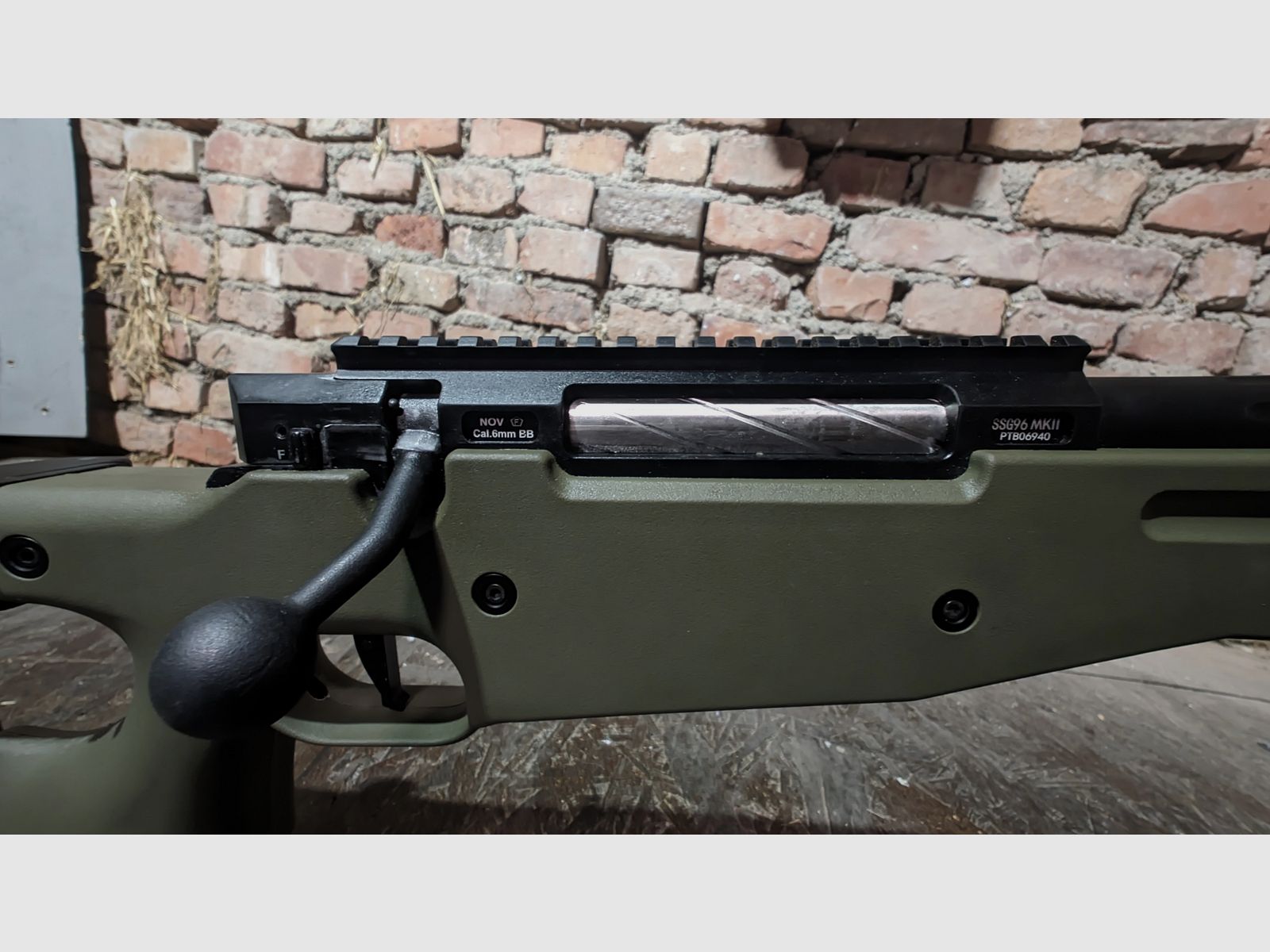 Novritsch SSG96 Mk2 Sniper Airsoft, zdjęcie 6 z 7