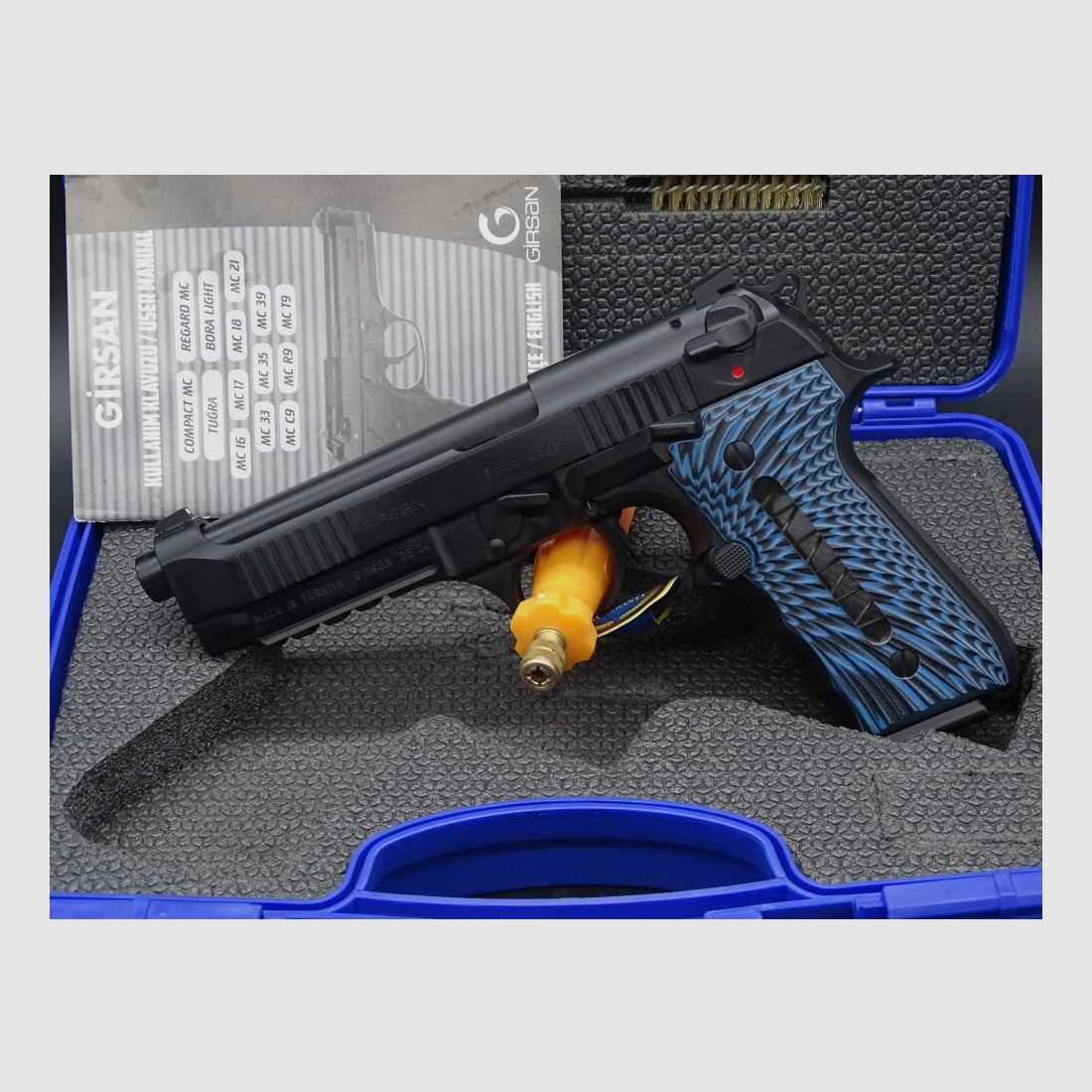 Girsan Regard MC Gen 4 Black caliber 9mm Luger NEW WEAPON similar to Beretta 92
