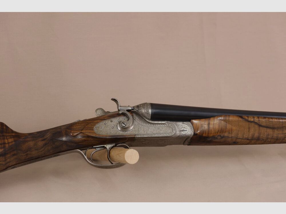 Armas Ego - Eibar Hahn - Doppelflinte // Seitenschloss // absolutes LUXUS Holz
