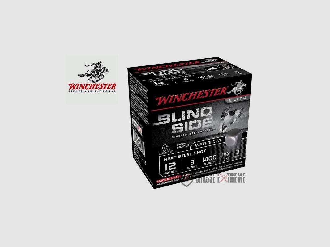 25 Patronen WINCHESTER Steel Blind Side 39g Kal. 12/76, Bild 1 von 2