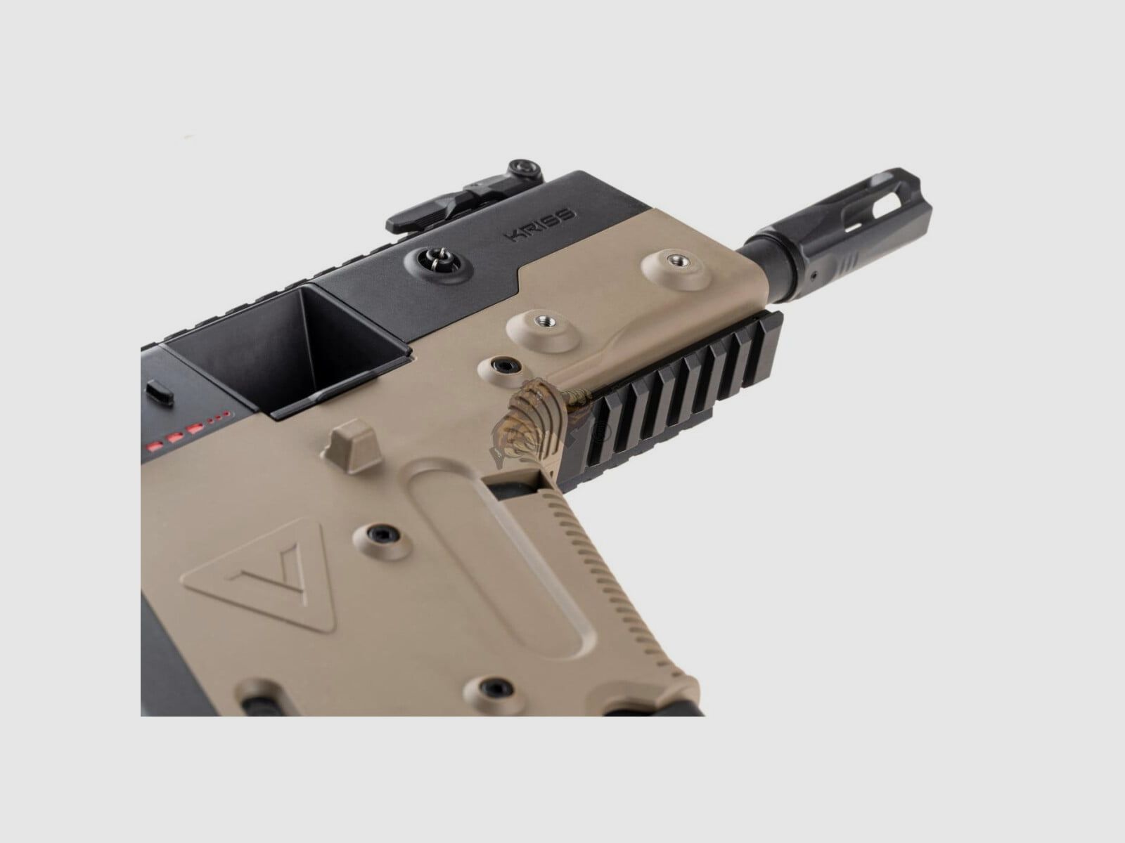 Kriss Vector V2 Airsoft en Duet Tone Noir / Tan - max. 0,5 Joule (Krytac)