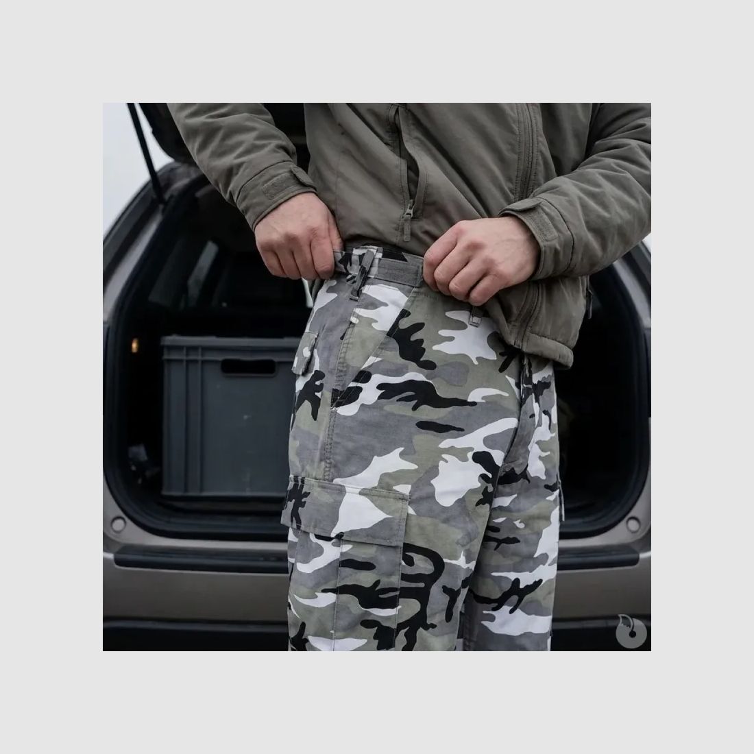 Pantalon BDU Idaho Camo Urban gris homme, image 4 sur 10