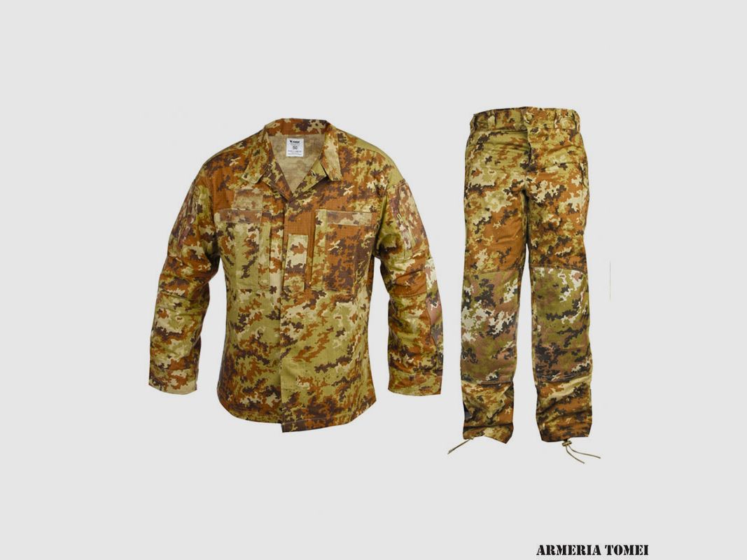 CAMOUFLAGE UNIFORM – SBB – UNIFORM CBT 100% COTTON RIP STOP VEGETATED MOD.2019, image 1 of 4