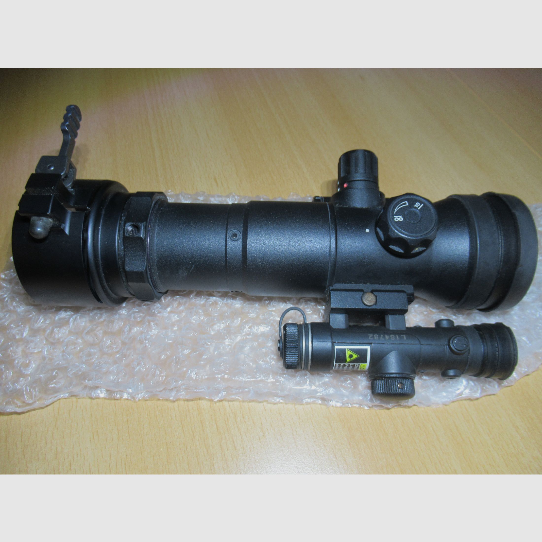 Dispositivo di visione notturna LYNX 1x53 con tubo Photonis e laser IR !! TOP !!!