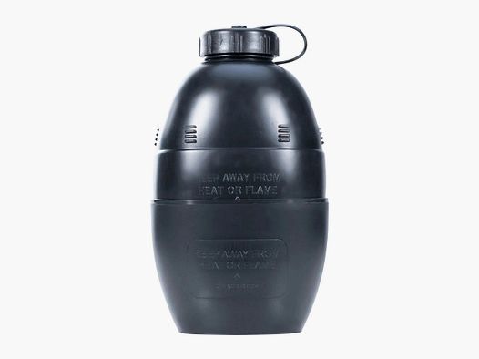 BCB BCB Wasserflasche mit Becher schwarz