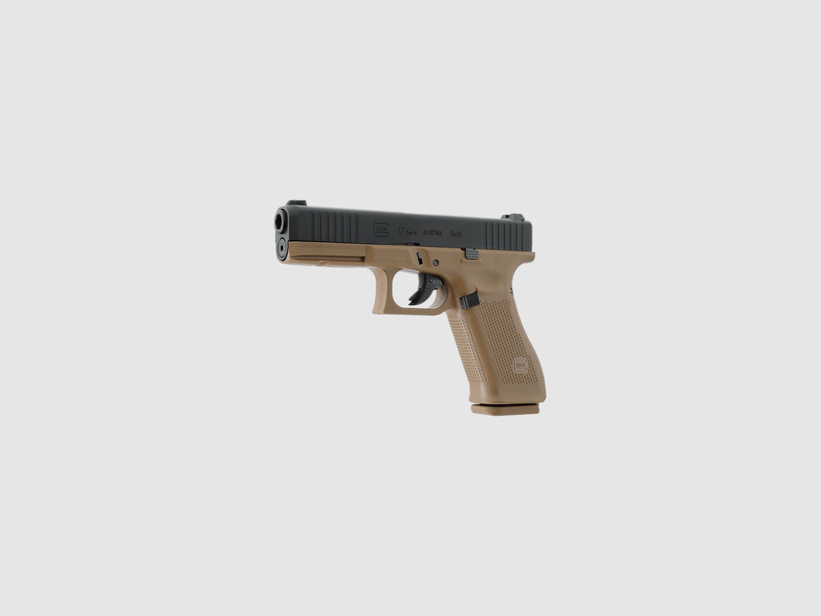 Glock 17 Gen5 Edycja Francuska - Metalowy Zamek GBB - Czarny-Koyote | UMAREX