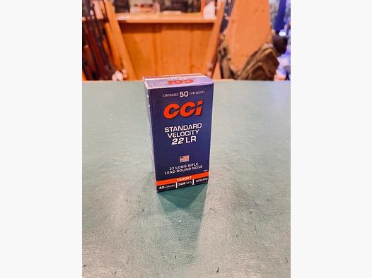 CCI Standard .22lr Velocity 40grs.