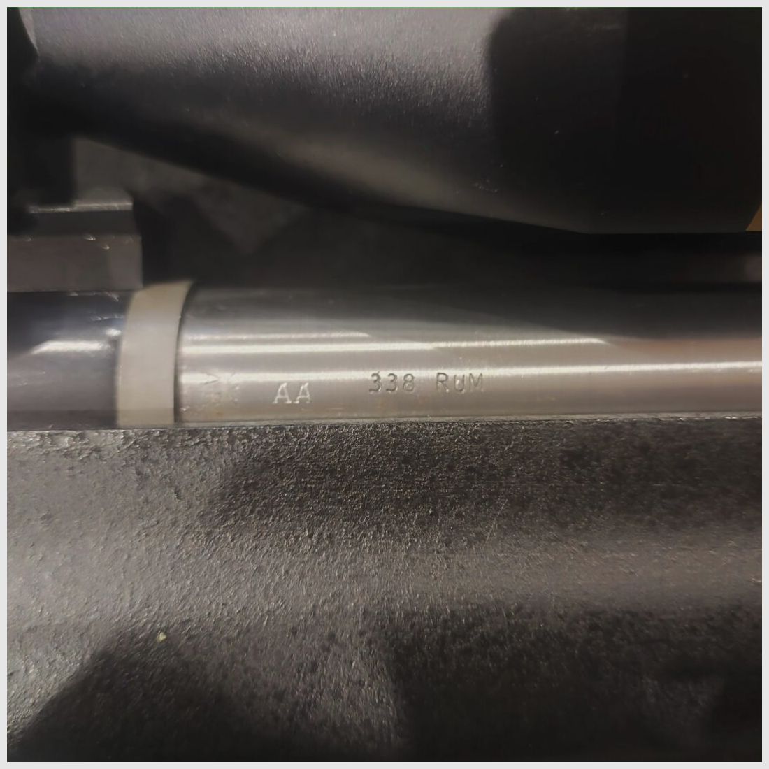 maßgefertigte Büchse - Rem 700 Action / schwerer Edelstahllauf / HS Precision Schaft Kal.: .338 RUM, Bild 3 von 8