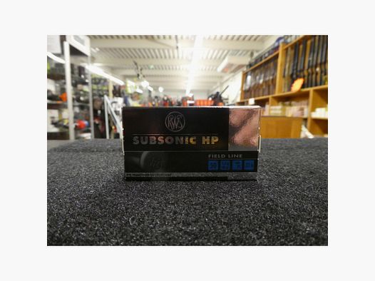 RWS Subsonic HP 40 Grains 22 LR (x500)