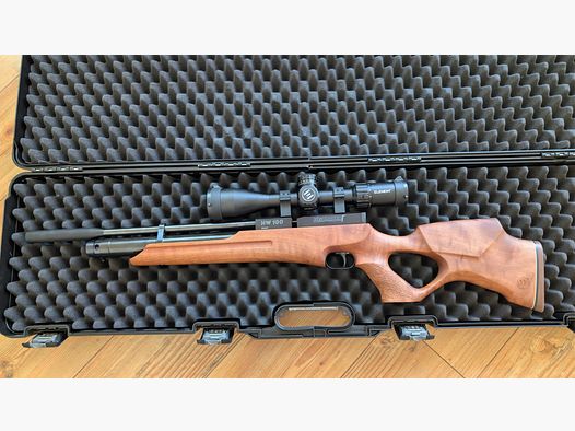 Weihrauch HW 100 T Set als nieuw met Element Helix 6-24x50 gen2 FFP MRAD