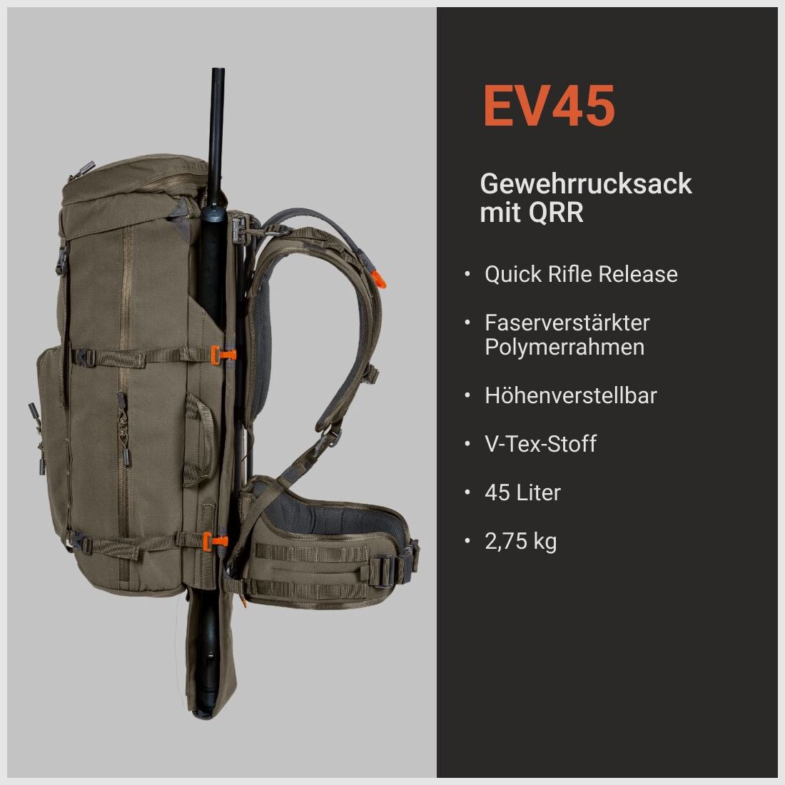 Vorn Equipment Rucksack QRR EV45 - 45 Liter, Bild 10 von 10