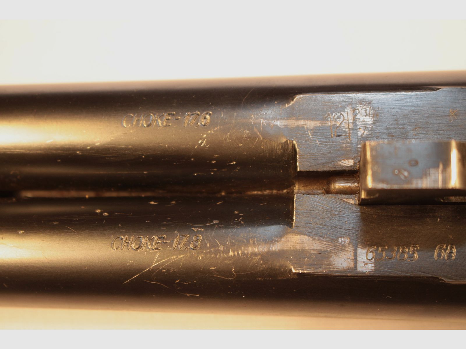 CZ Querflinte mit Seitenschlossen im Kaliber 12/70