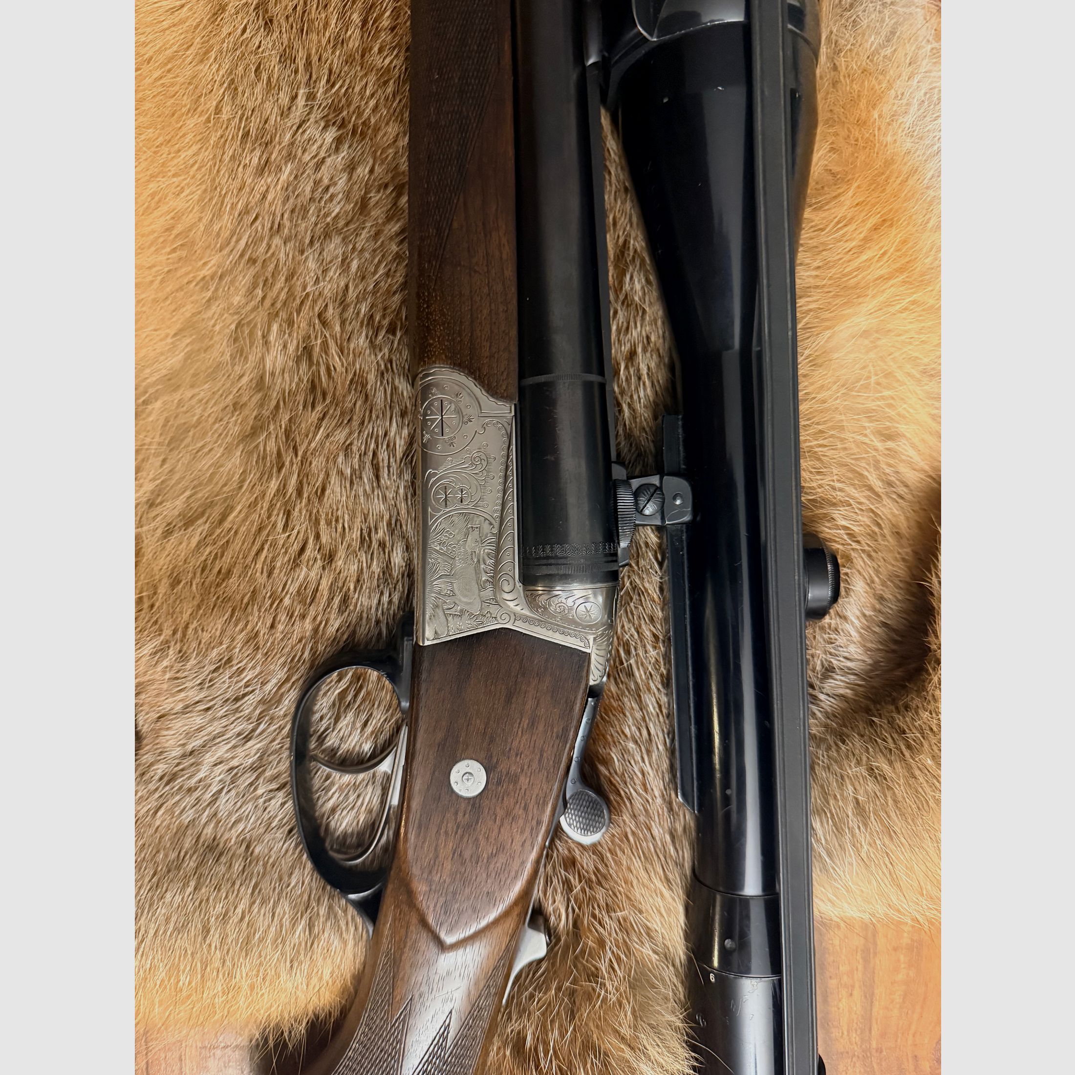 Krieghoff Mod Trumpf mit separatem Kugelspanner