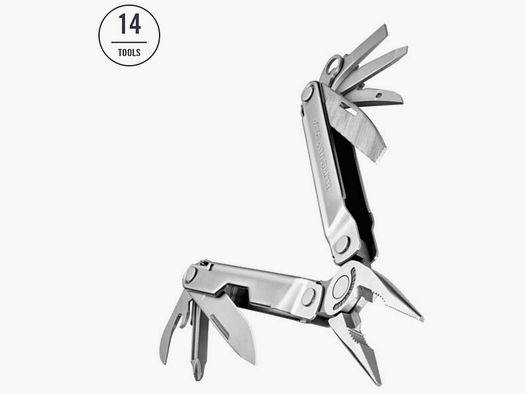 LEATHERMAN BOND - leichtes Multitool mit 14 unverzichtbaren Werkzeugen: Klinge, Spitzzgange, Feile..