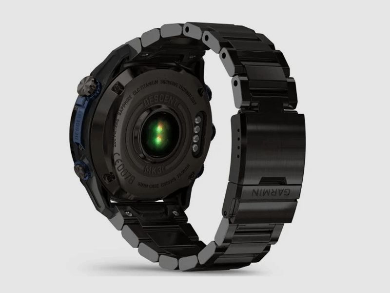 GARMIN DESCENT MK3i | Titanio revestimiento DLC gris carbón correa titanio, imagen 2 de 13