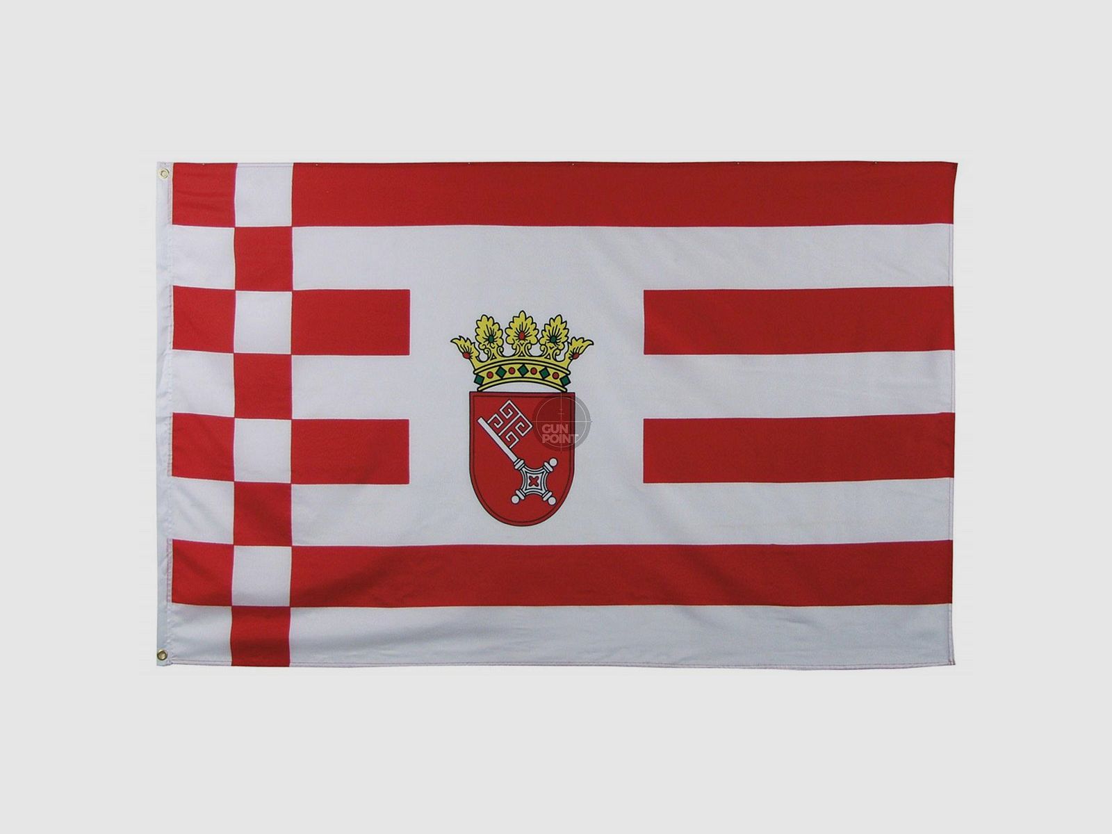 Flag, Bremen, Polyester, 90 x 150 cm