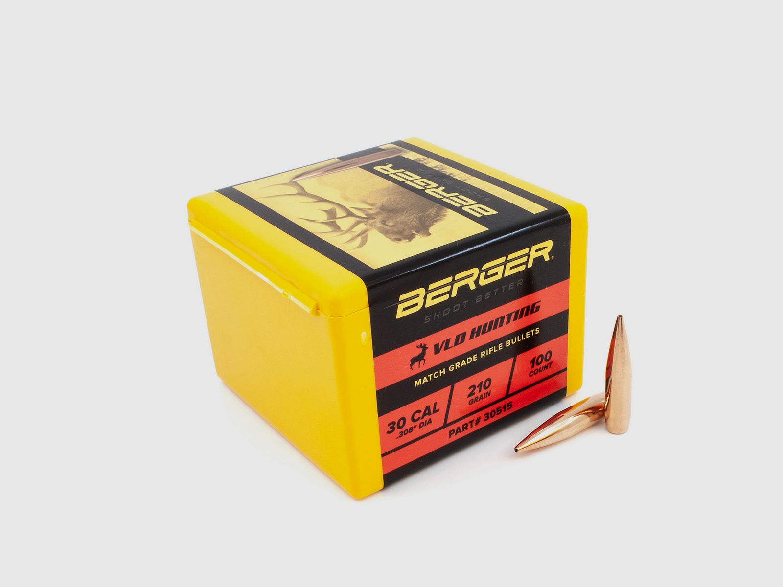 Berger Geschoss .30 VLD Hunting 210GR 100 Stück