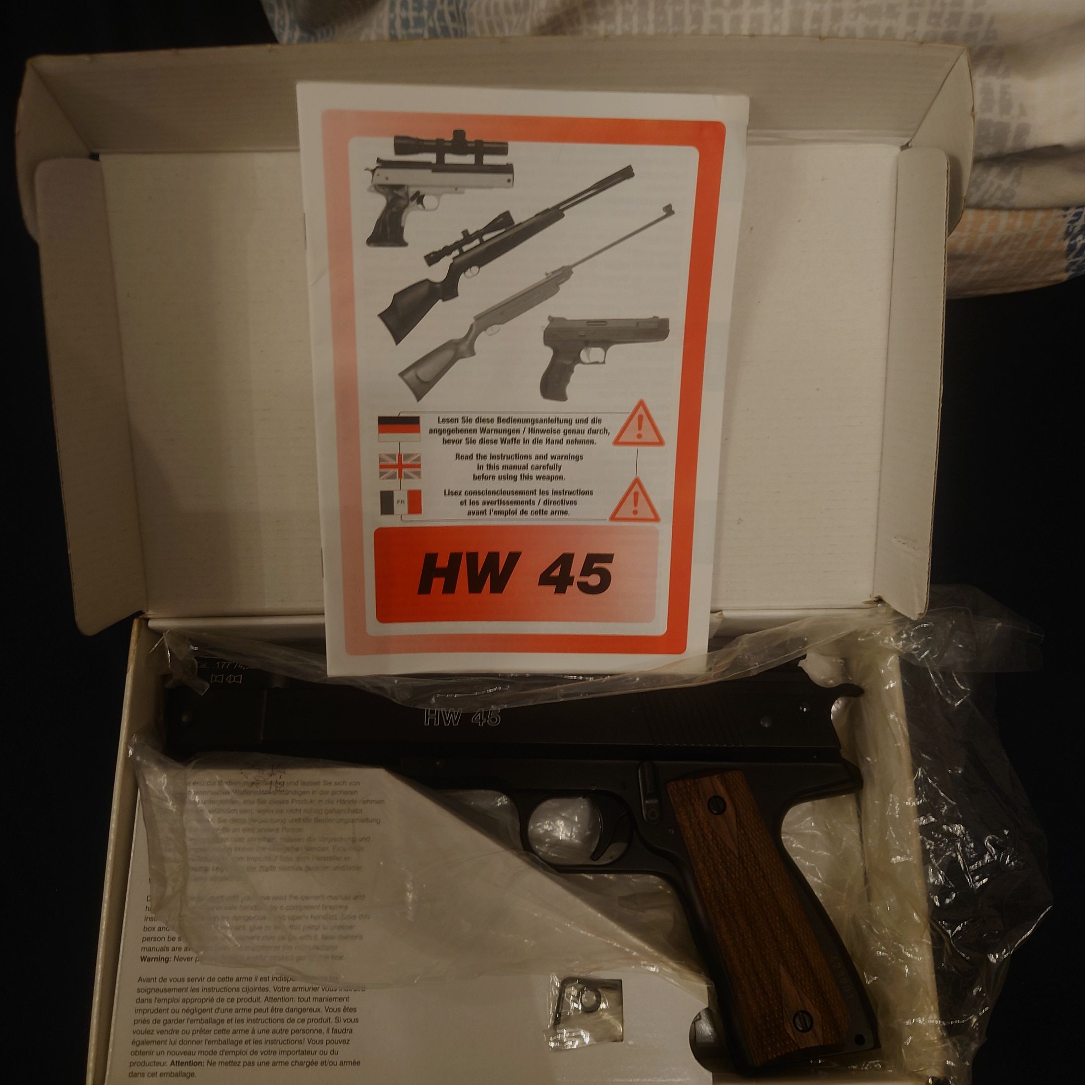 Weihrauch Hw45 Neuwertig + Diabolos