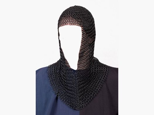 Chain hood blued with cutout