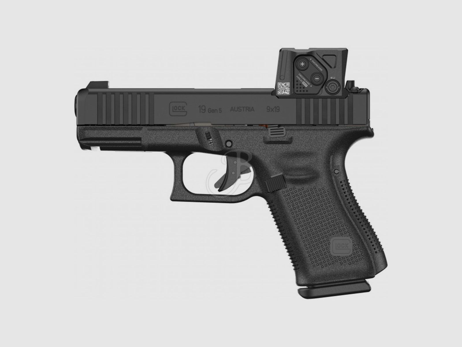PISTOOL – GLOCK MOD. 19 9 LUGER A-CUT COA COMBO FS MOS, afbeelding 2 van 4