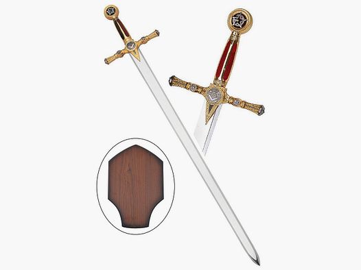 Freimaurer Schwert inklusive Display