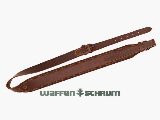 AKAH Rifle Sling Leather - Brown Pull-Up Effect