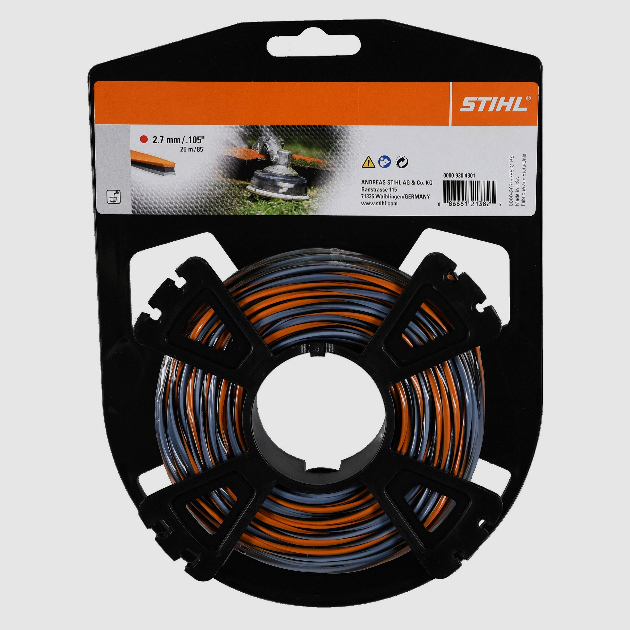 Stihl Mhfaden CF3 Pro 2.7 mm