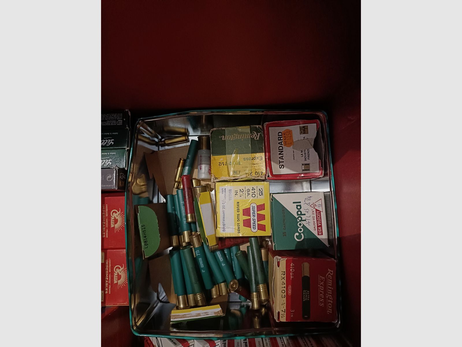 Ca1600 Schuss Verschiedene Munition für Büchse, Flinte und Kurzwaffe 