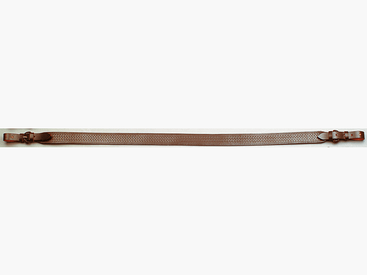 Rifle slings made of saddle leather