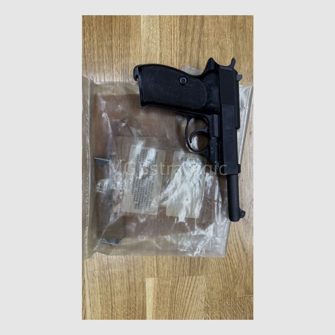 Walther P1 ex Bundeswehr Depobestand mit Depo Tüte inkl. 1x Magazin P38 halbautom. Pistole 9mmLuger P 38 / mit Depotverpackung Ex Bw Depotbestand