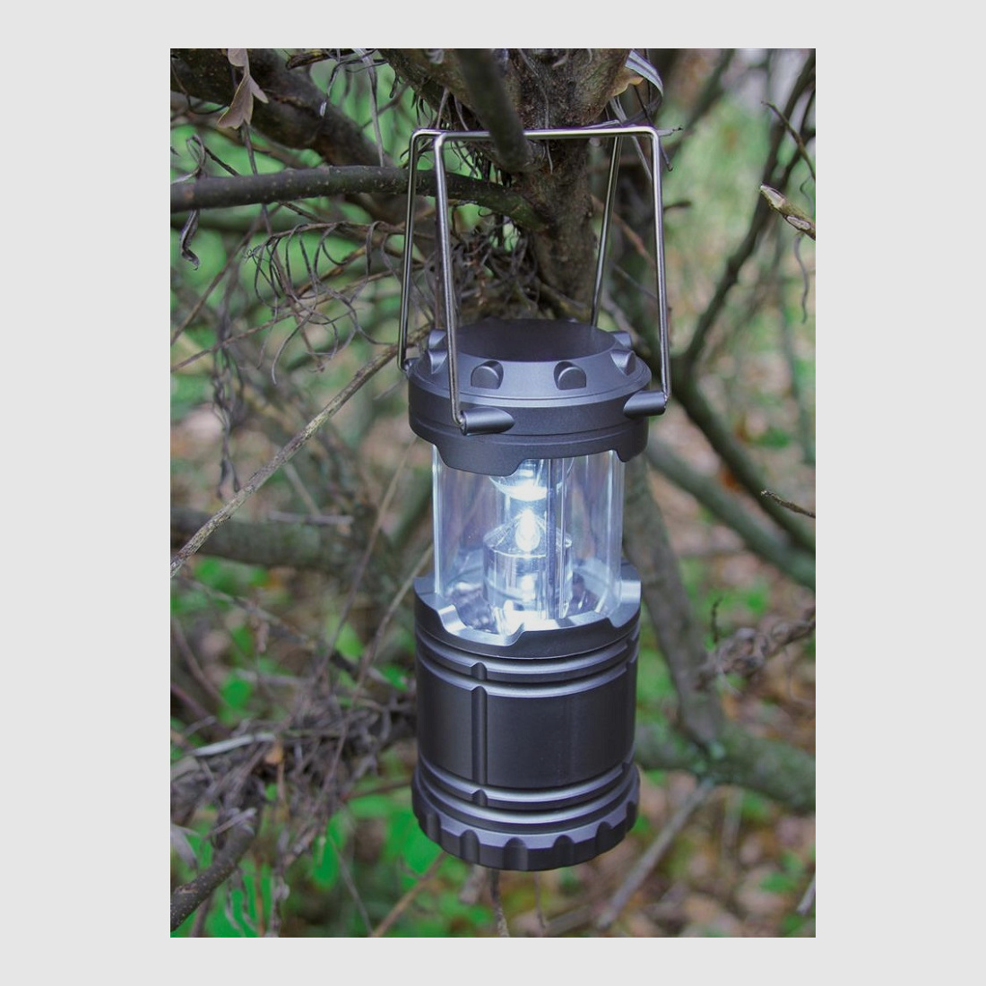 Dörr LED Campingleuchte CL-1285 silber Jagdzubehör