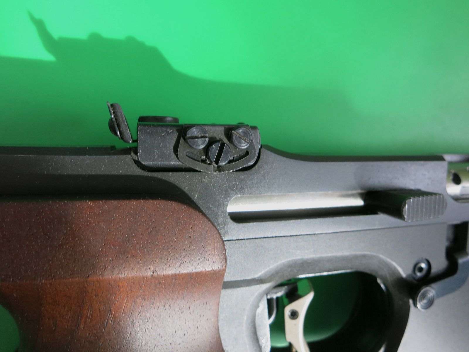 Sport-Pistole Walther GSP Kaliber .22lr, Sport-Griff, weltweit beliebteste Sportpistole, aktuelle Abzugsgruppe      #49