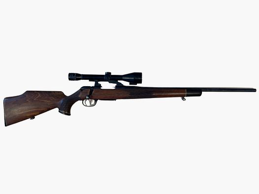 Fusil Krico Rep. calibre .243 Win. avec lunette Hertel&Reuss 2 3/4-10x50