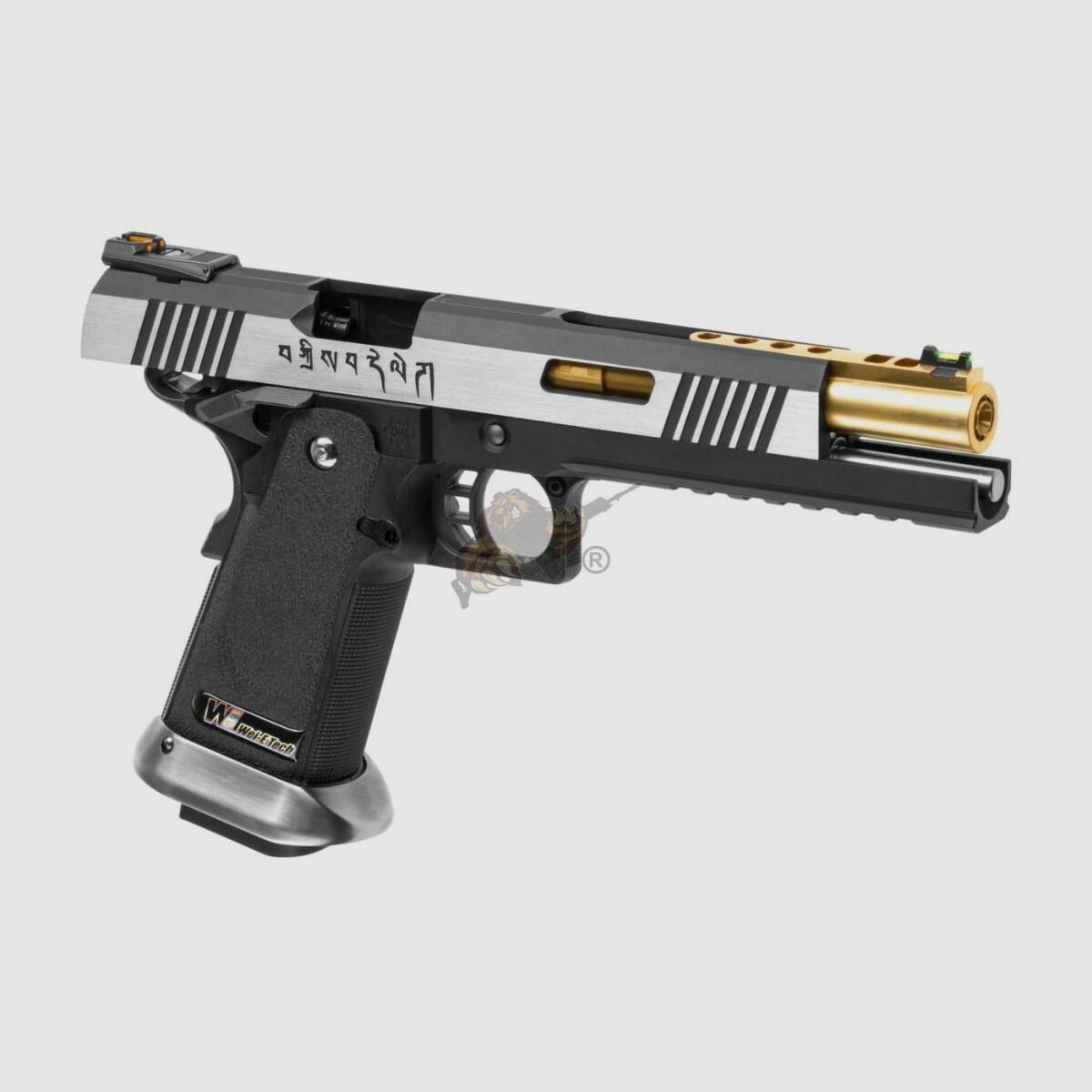 WE Hi-Capa 6 Force A Gold Barrel Full Metal GBB -F-