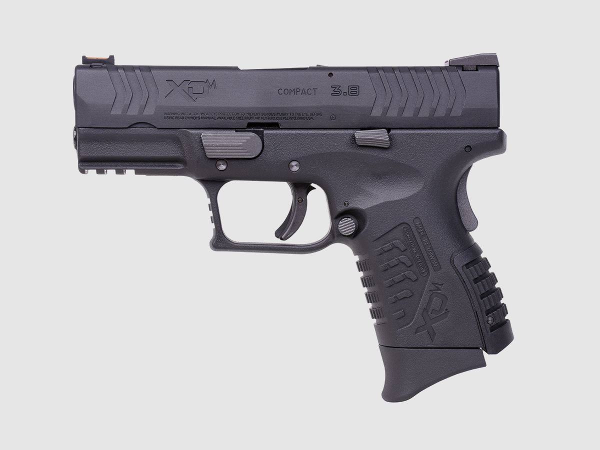Springfield XDM Compact Schwarz 6mm - Airsoft Gas BlowBack